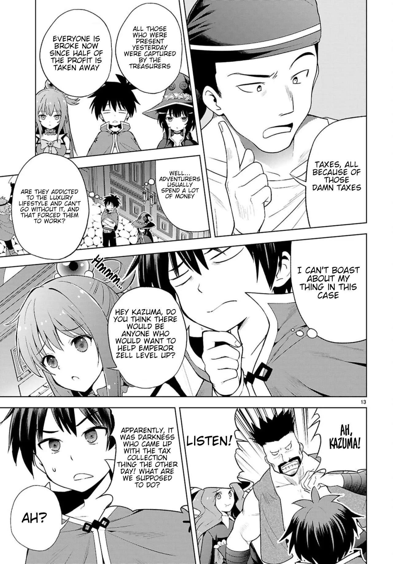 Kono Subarashii Sekai ni Bakuen wo! Chapter 139 page 14