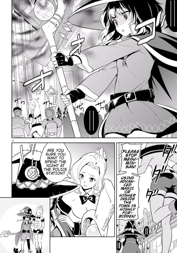 Kono Subarashii Sekai ni Bakuen wo! Chapter 16 page 10