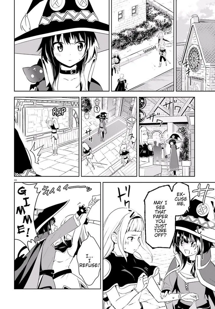 Kono Subarashii Sekai ni Bakuen wo! Chapter 16 page 8