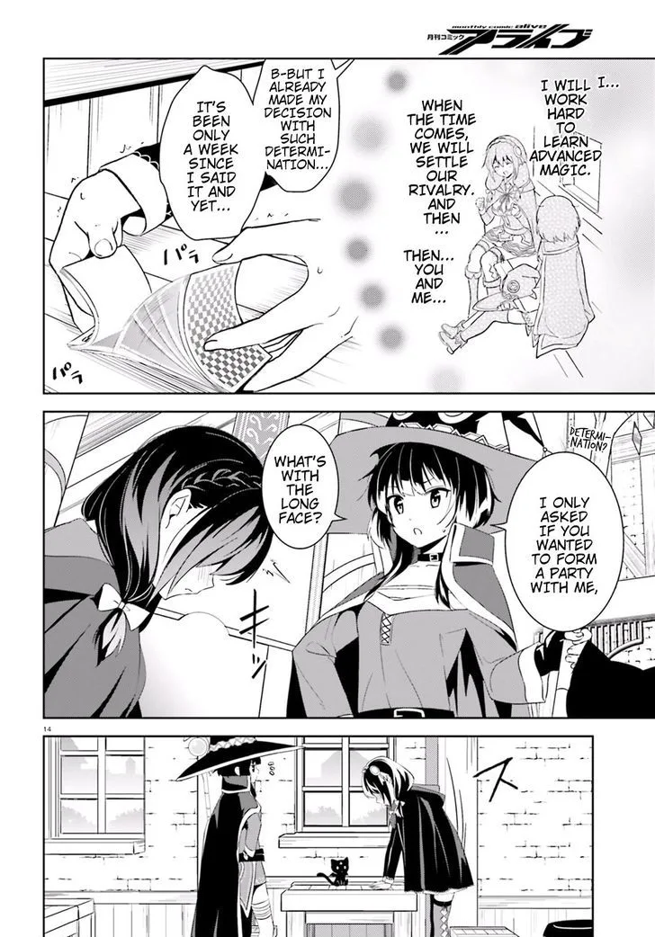 Kono Subarashii Sekai ni Bakuen wo! Chapter 16 page 14