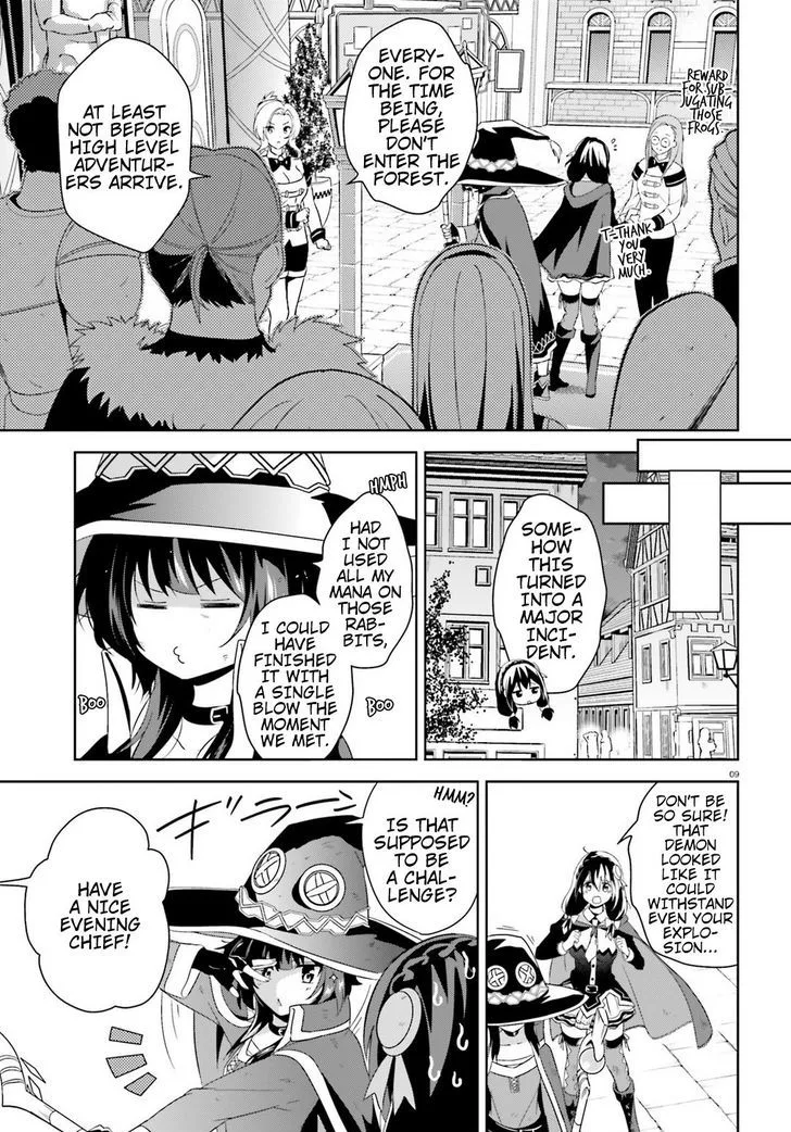 Kono Subarashii Sekai ni Bakuen wo! Chapter 17 page 7