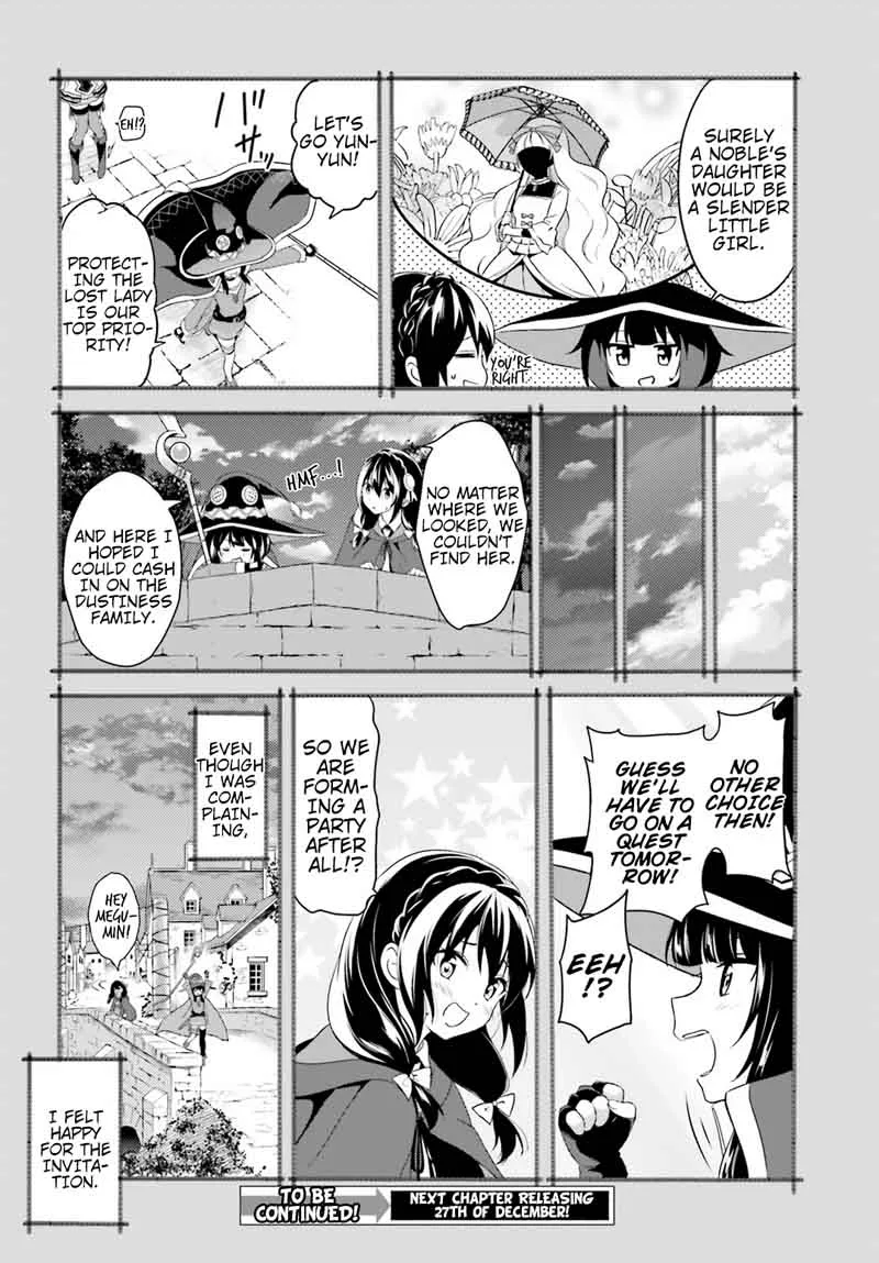 Kono Subarashii Sekai ni Bakuen wo! Chapter 19 page 34