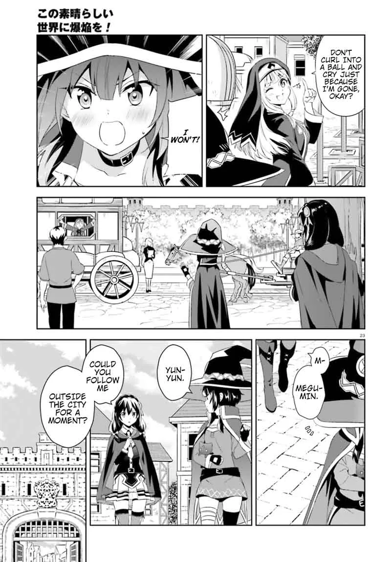 Kono Subarashii Sekai ni Bakuen wo! Chapter 20 page 22