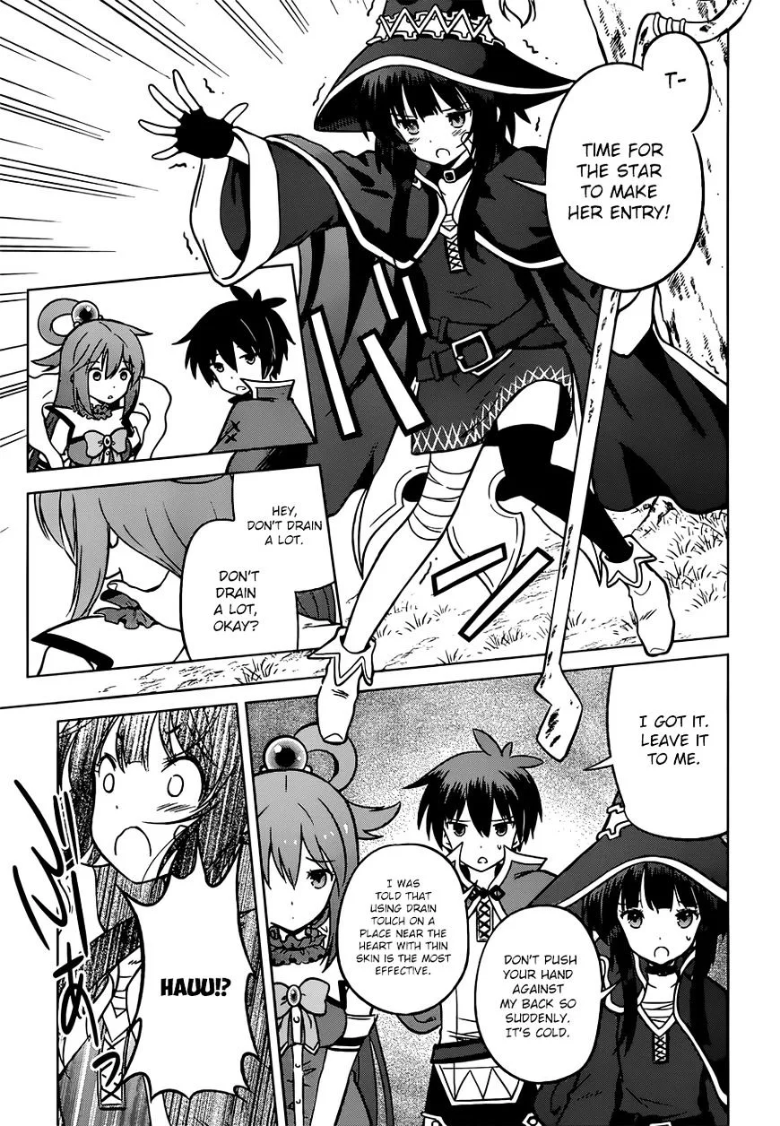 Kono Subarashii Sekai ni Bakuen wo! Chapter 21 page 22