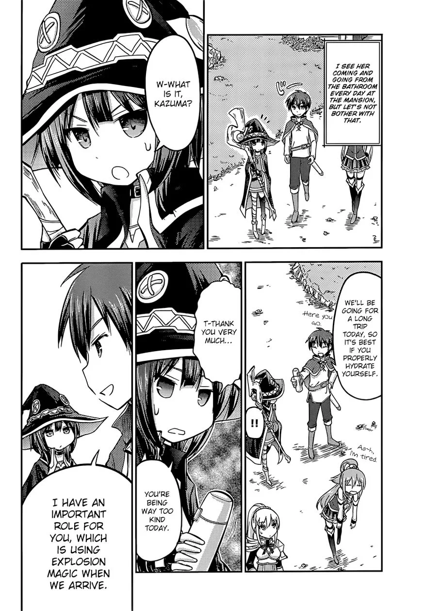 Kono Subarashii Sekai ni Bakuen wo! Chapter 22.5 page 17