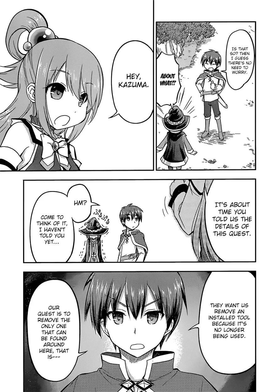 Kono Subarashii Sekai ni Bakuen wo! Chapter 22.5 page 22