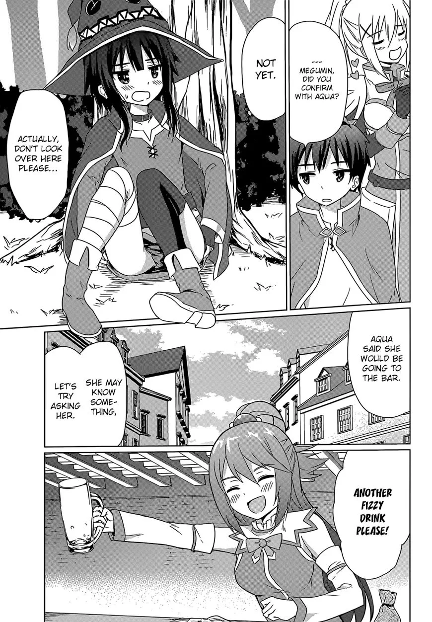 Kono Subarashii Sekai ni Bakuen wo! Chapter 22.5 page 12