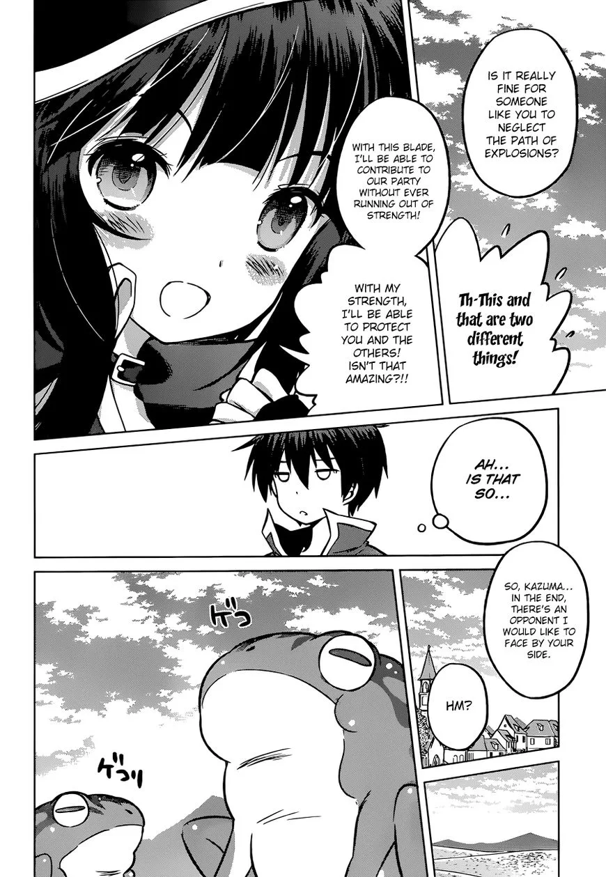 Kono Subarashii Sekai ni Bakuen wo! Chapter 22 page 15