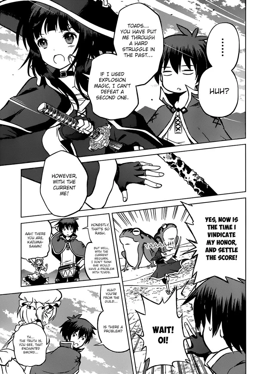 Kono Subarashii Sekai ni Bakuen wo! Chapter 22 page 16
