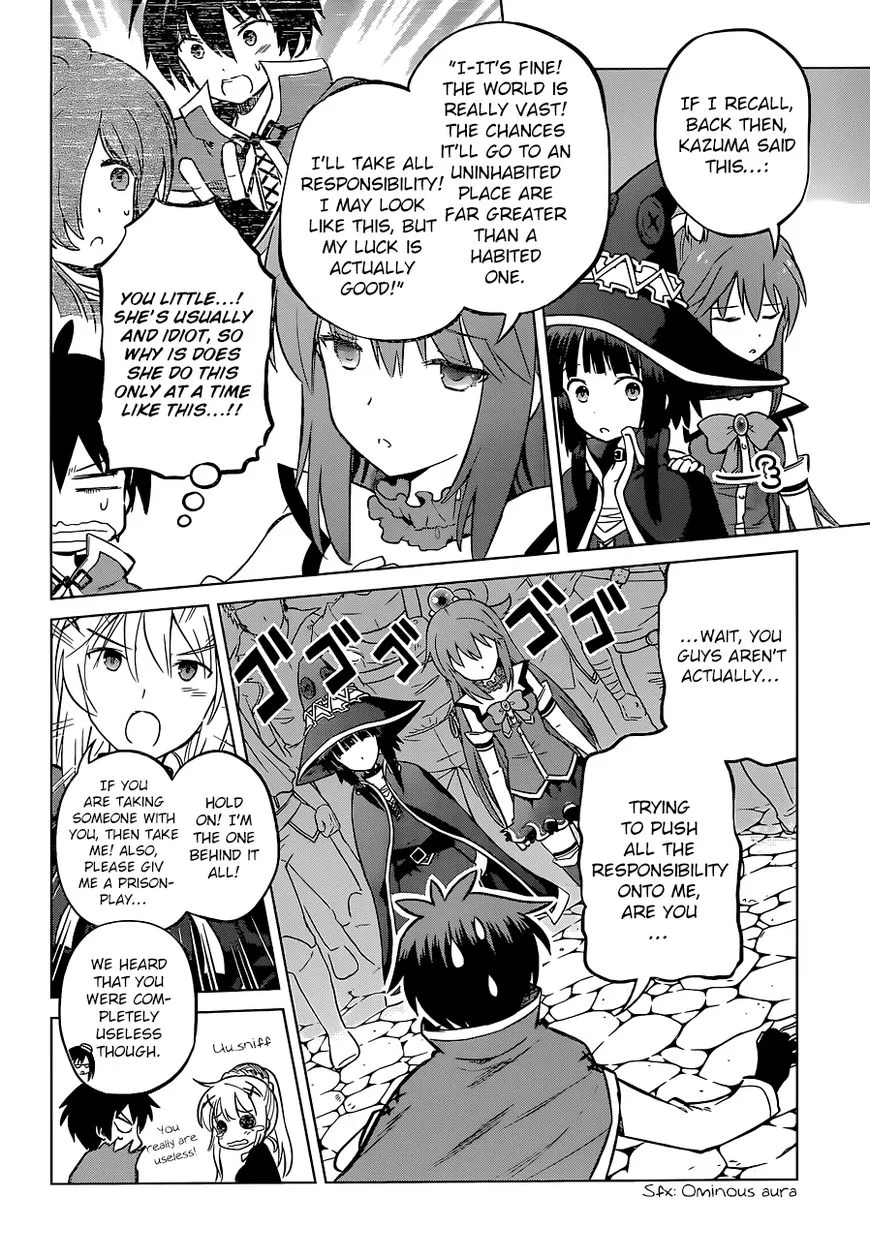 Kono Subarashii Sekai ni Bakuen wo! Chapter 23 page 14