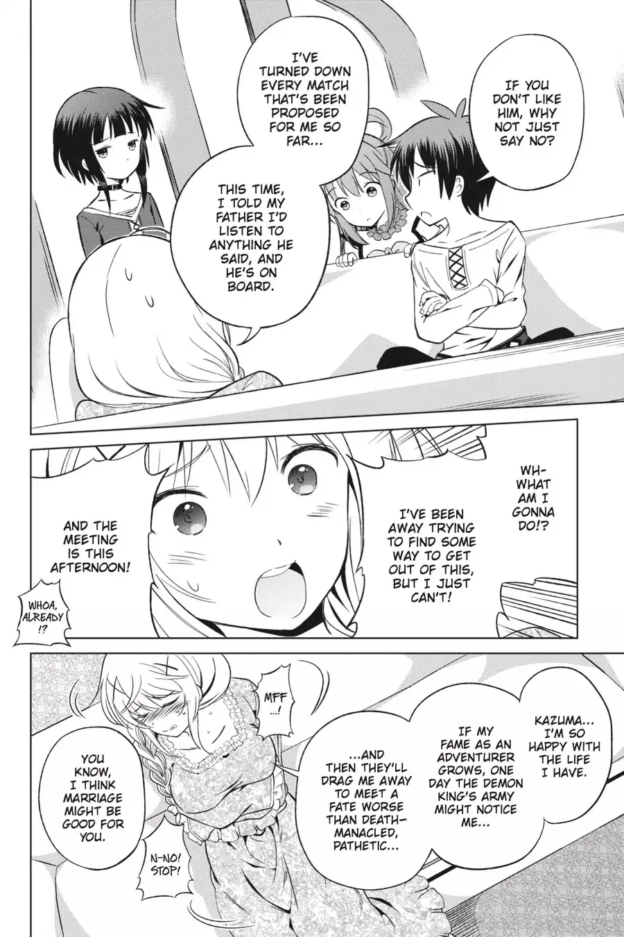 Kono Subarashii Sekai ni Bakuen wo! Chapter 26 page 28
