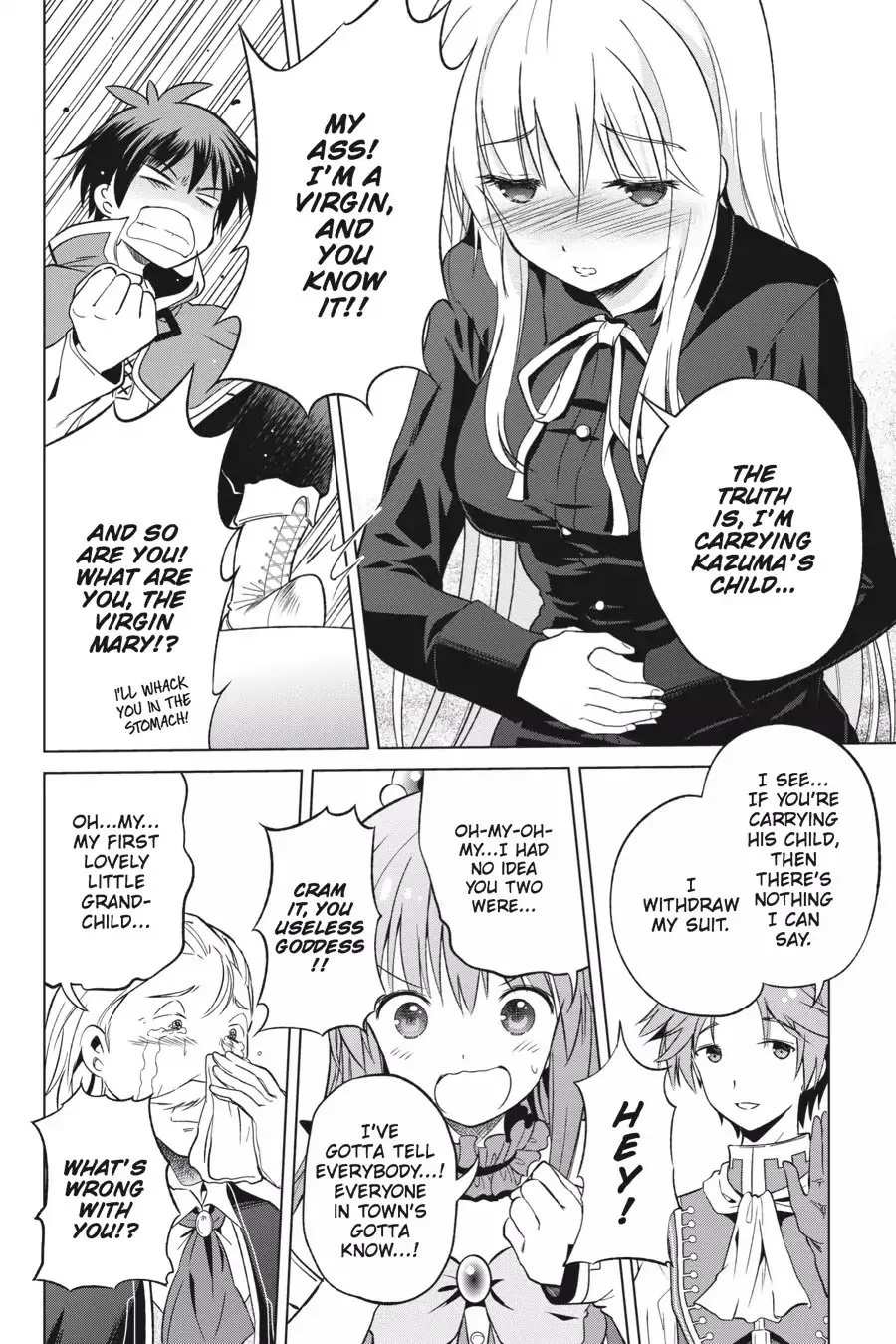Kono Subarashii Sekai ni Bakuen wo! Chapter 28 page 22