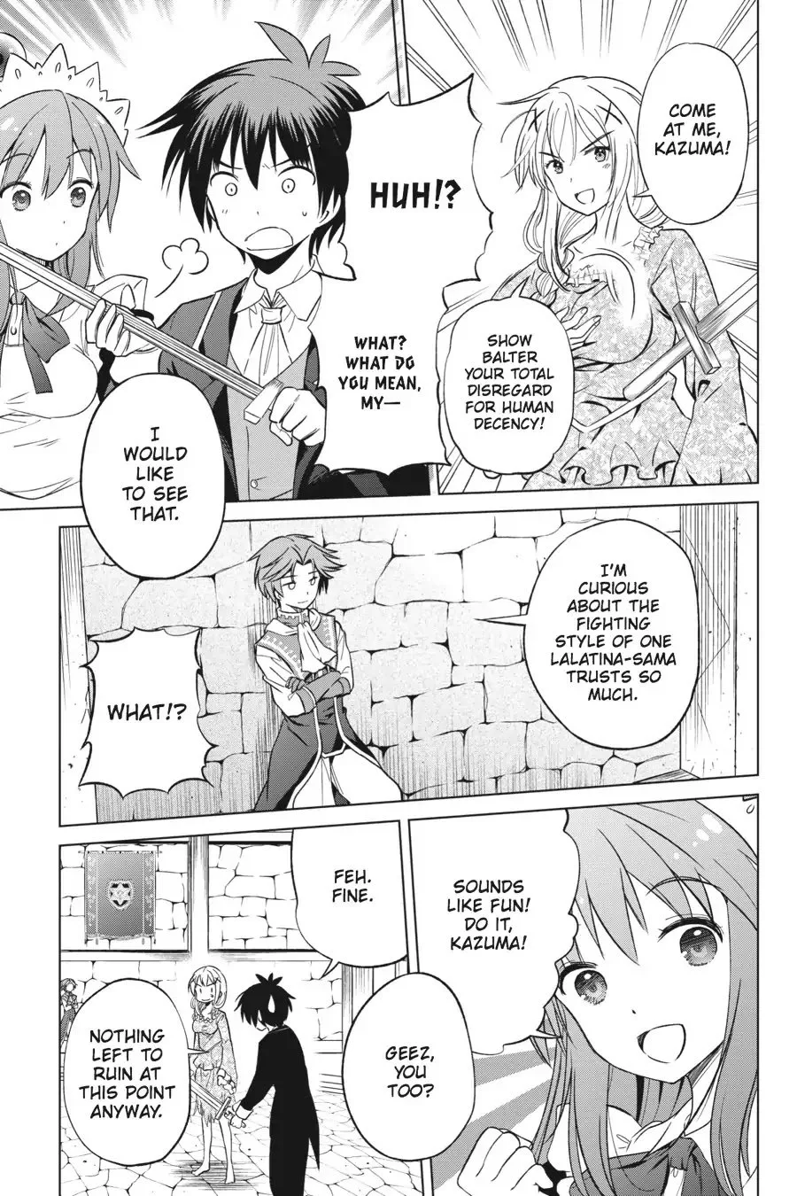 Kono Subarashii Sekai ni Bakuen wo! Chapter 28 page 9