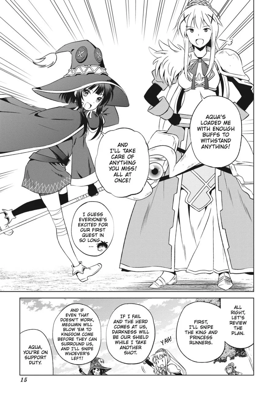 Kono Subarashii Sekai ni Bakuen wo! Chapter 31 page 16