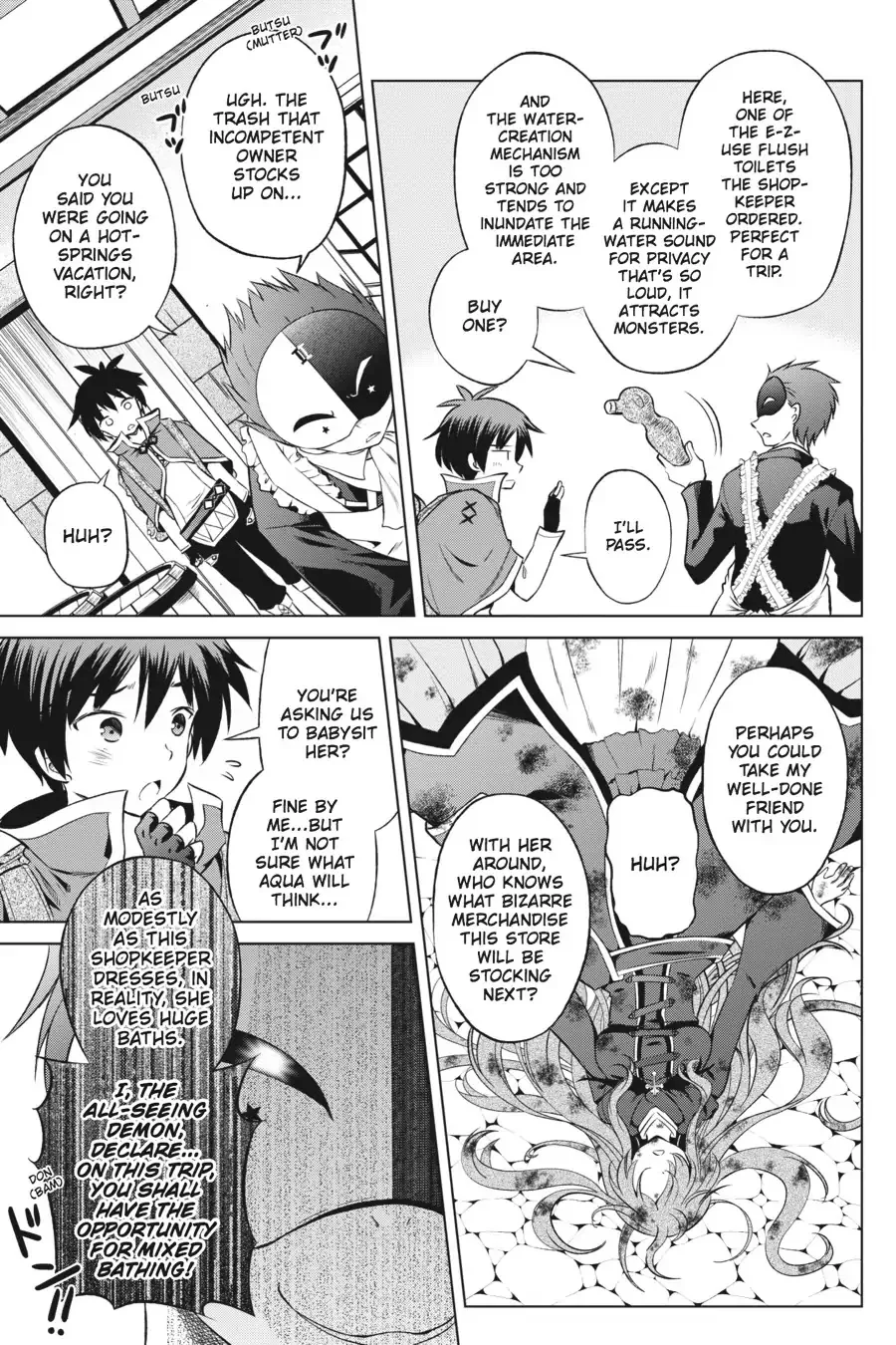 Kono Subarashii Sekai ni Bakuen wo! Chapter 34 page 9