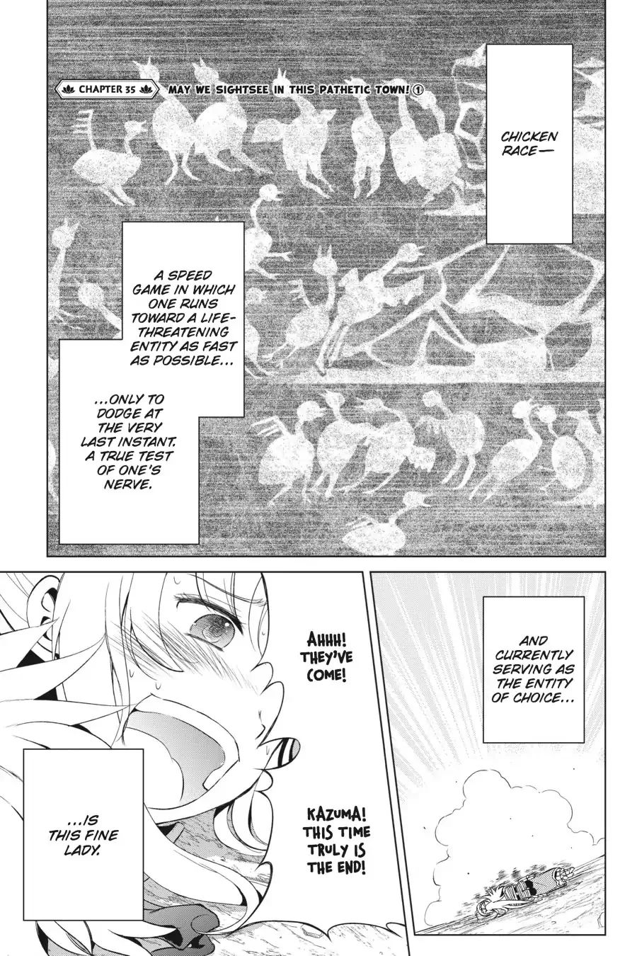 Kono Subarashii Sekai ni Bakuen wo! Chapter 35 page 1