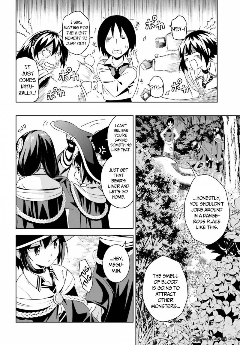 Kono Subarashii Sekai ni Bakuen wo! Chapter 4 page 8