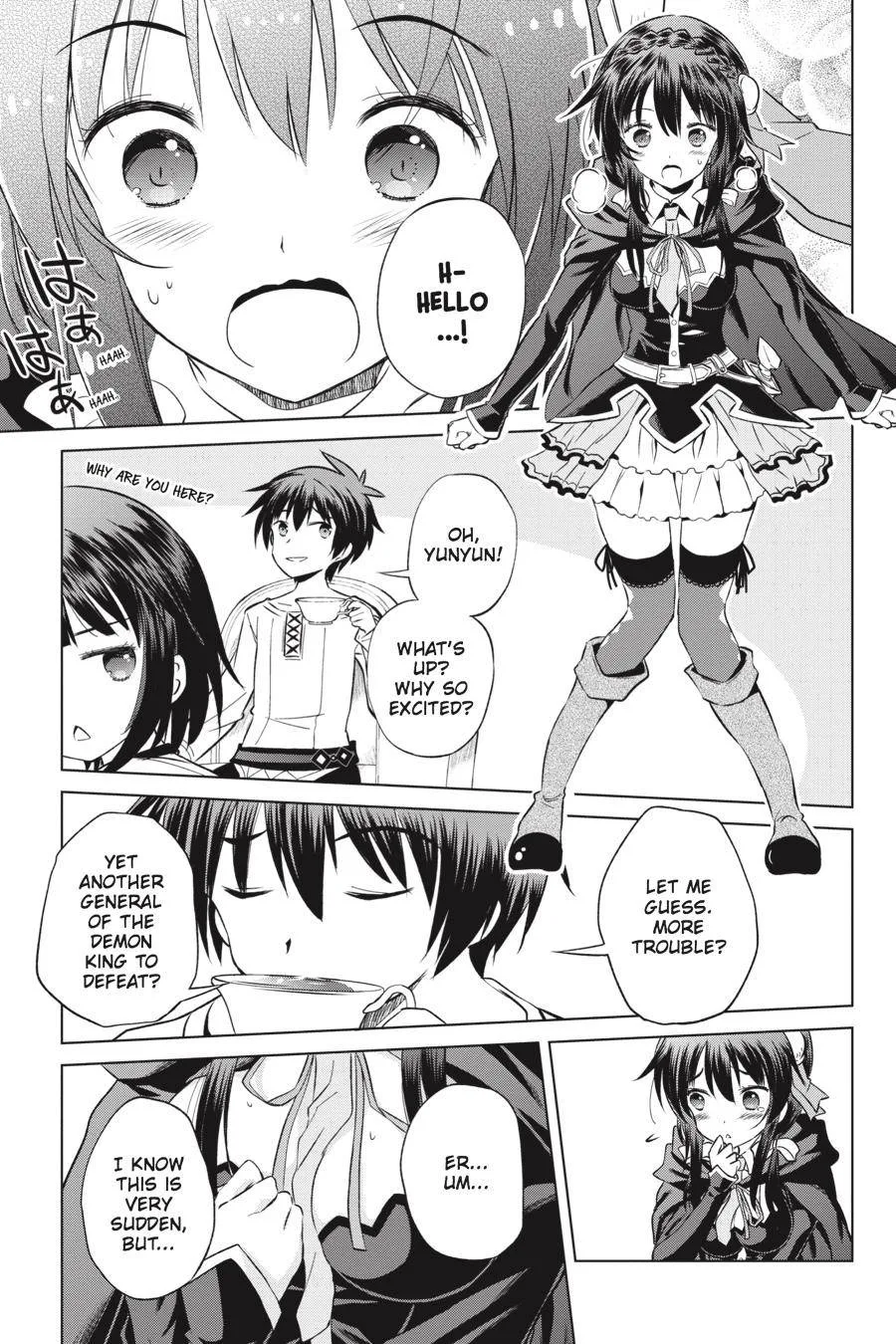 Kono Subarashii Sekai ni Bakuen wo! Chapter 42 page 28