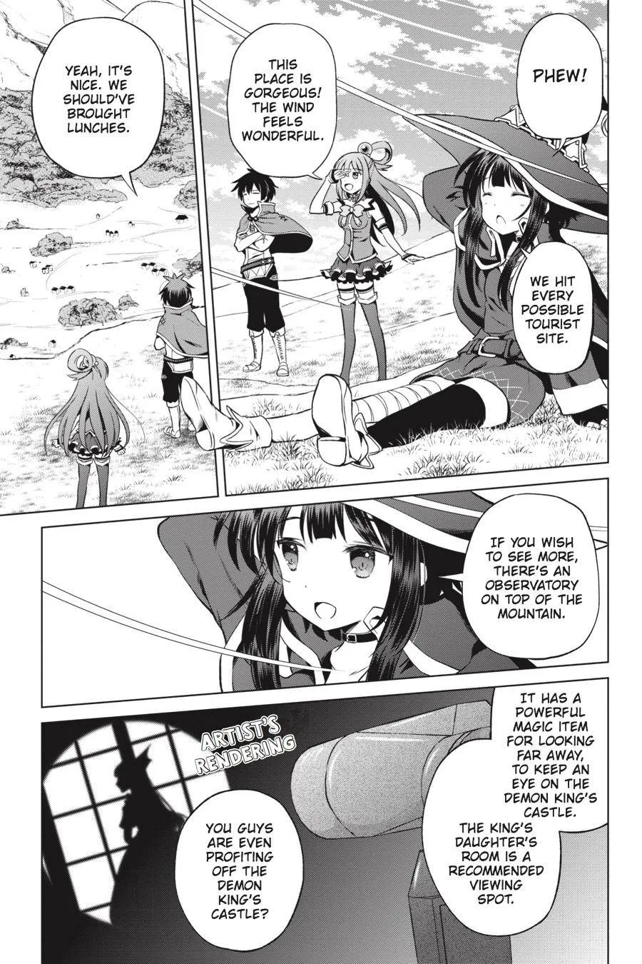 Kono Subarashii Sekai ni Bakuen wo! Chapter 47 page 21