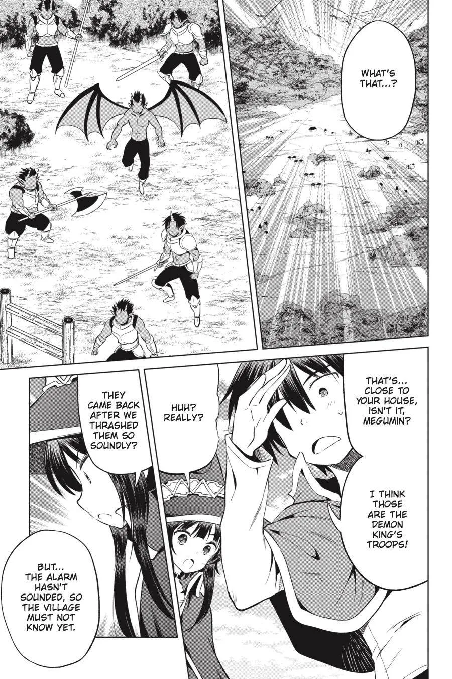Kono Subarashii Sekai ni Bakuen wo! Chapter 47 page 23
