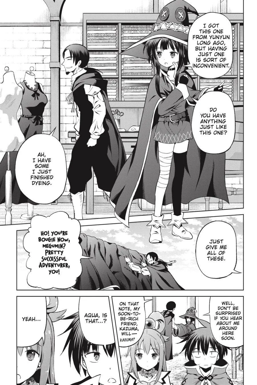 Kono Subarashii Sekai ni Bakuen wo! Chapter 47 page 19