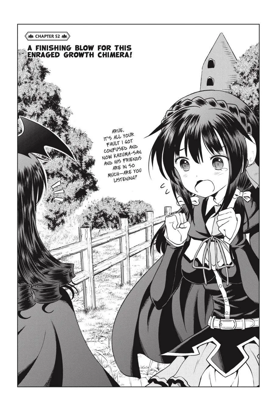 Kono Subarashii Sekai ni Bakuen wo! Chapter 52 page 1