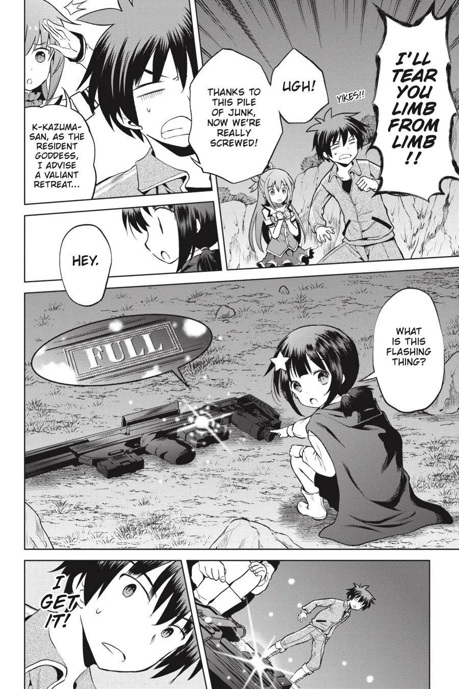 Kono Subarashii Sekai ni Bakuen wo! Chapter 52 page 22
