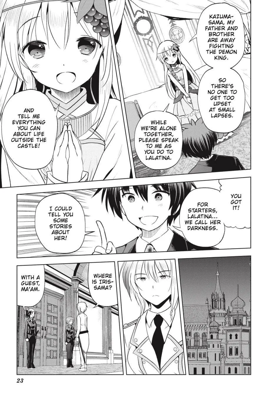Kono Subarashii Sekai ni Bakuen wo! Chapter 55 page 24