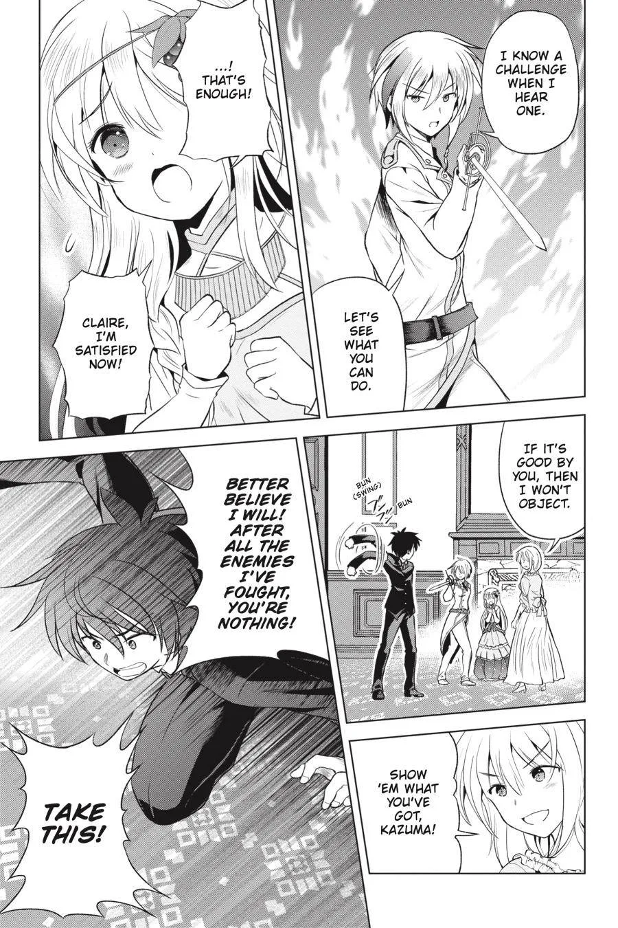Kono Subarashii Sekai ni Bakuen wo! Chapter 55 page 10