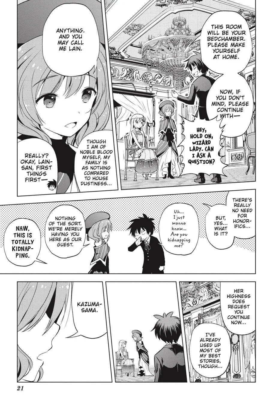 Kono Subarashii Sekai ni Bakuen wo! Chapter 55 page 22
