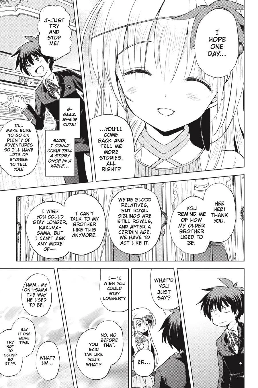 Kono Subarashii Sekai ni Bakuen wo! Chapter 55 page 34
