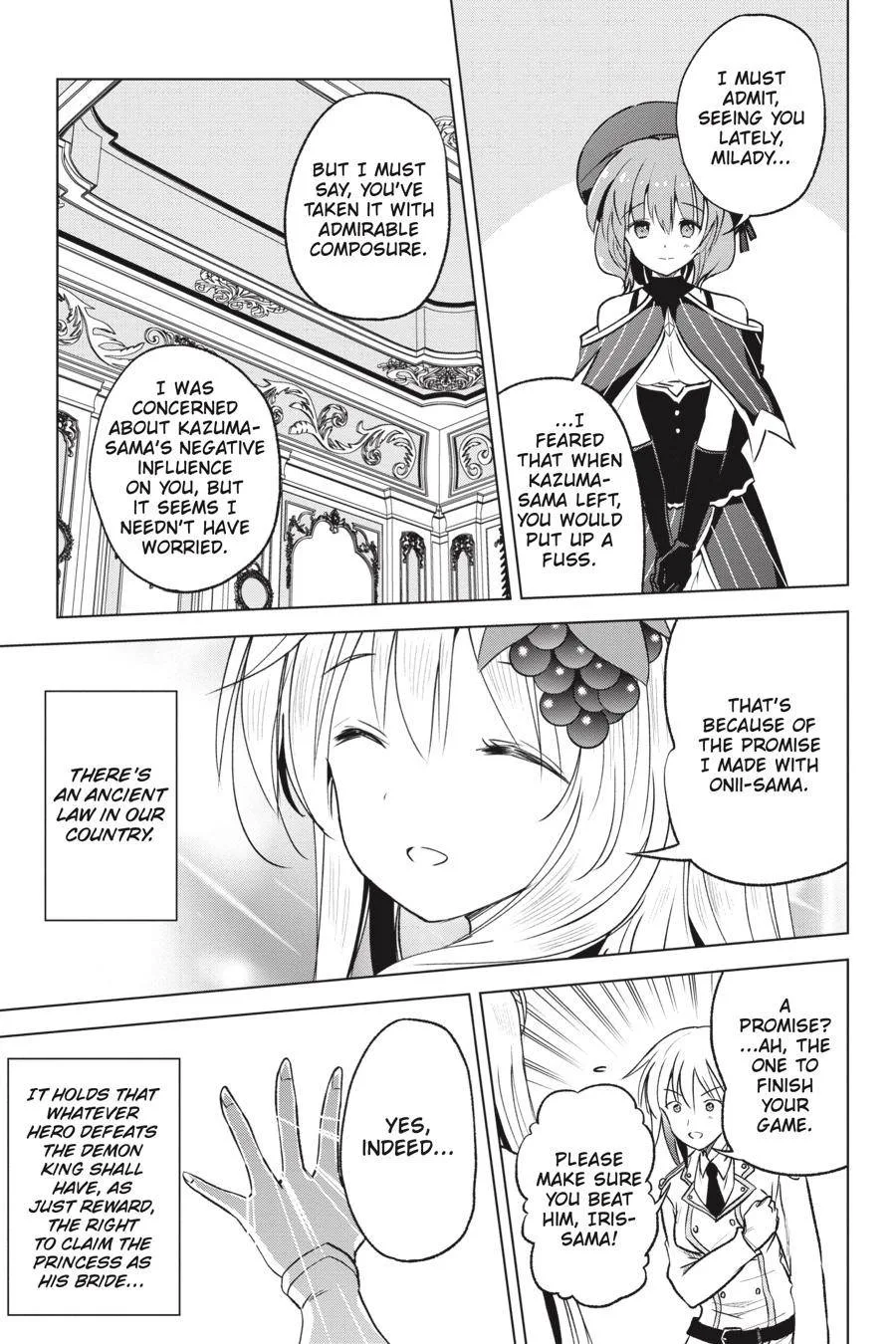 Kono Subarashii Sekai ni Bakuen wo! Chapter 64 page 21