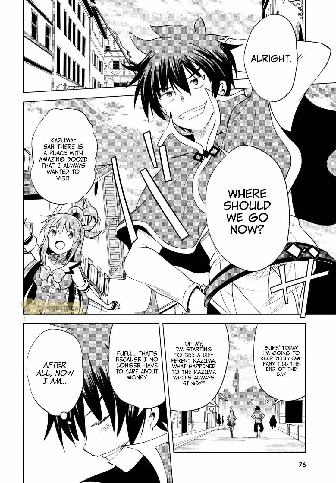 Kono Subarashii Sekai ni Bakuen wo! Chapter 67 page 6