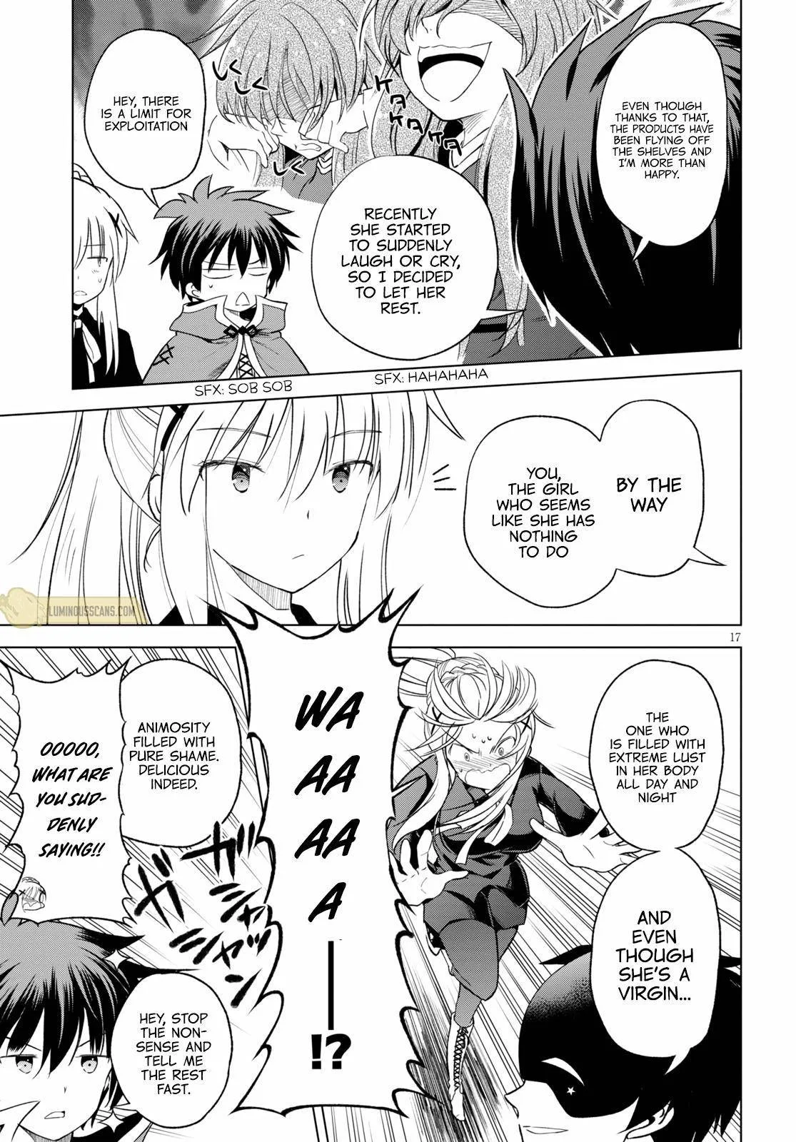 Kono Subarashii Sekai ni Bakuen wo! Chapter 67 page 19