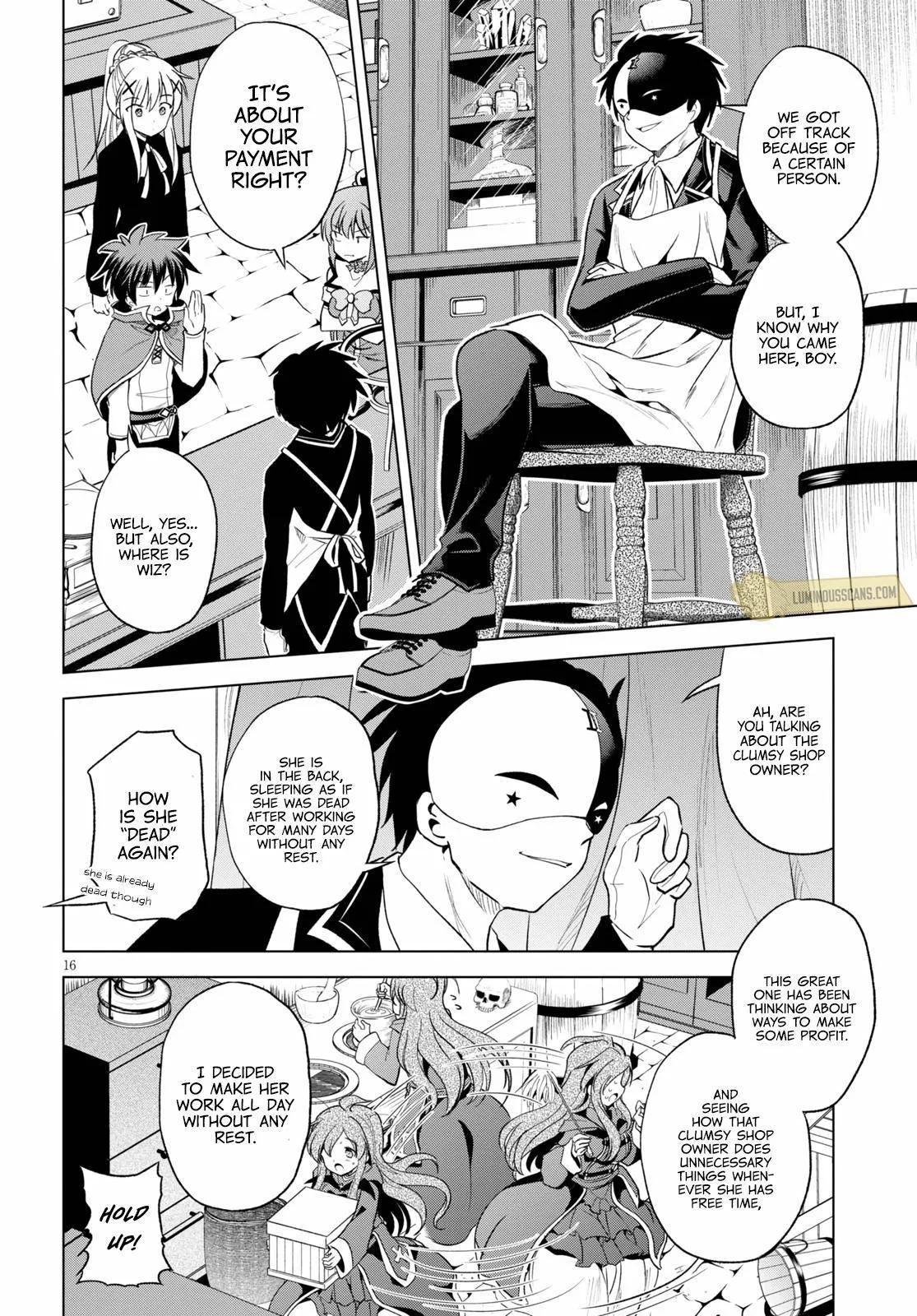 Kono Subarashii Sekai ni Bakuen wo! Chapter 67 page 18