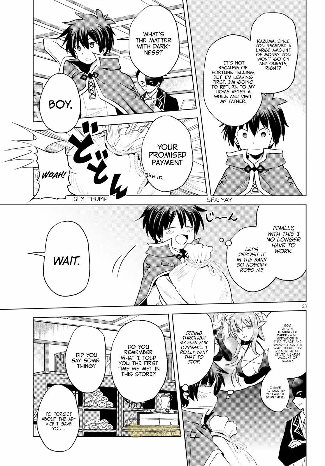 Kono Subarashii Sekai ni Bakuen wo! Chapter 67 page 25