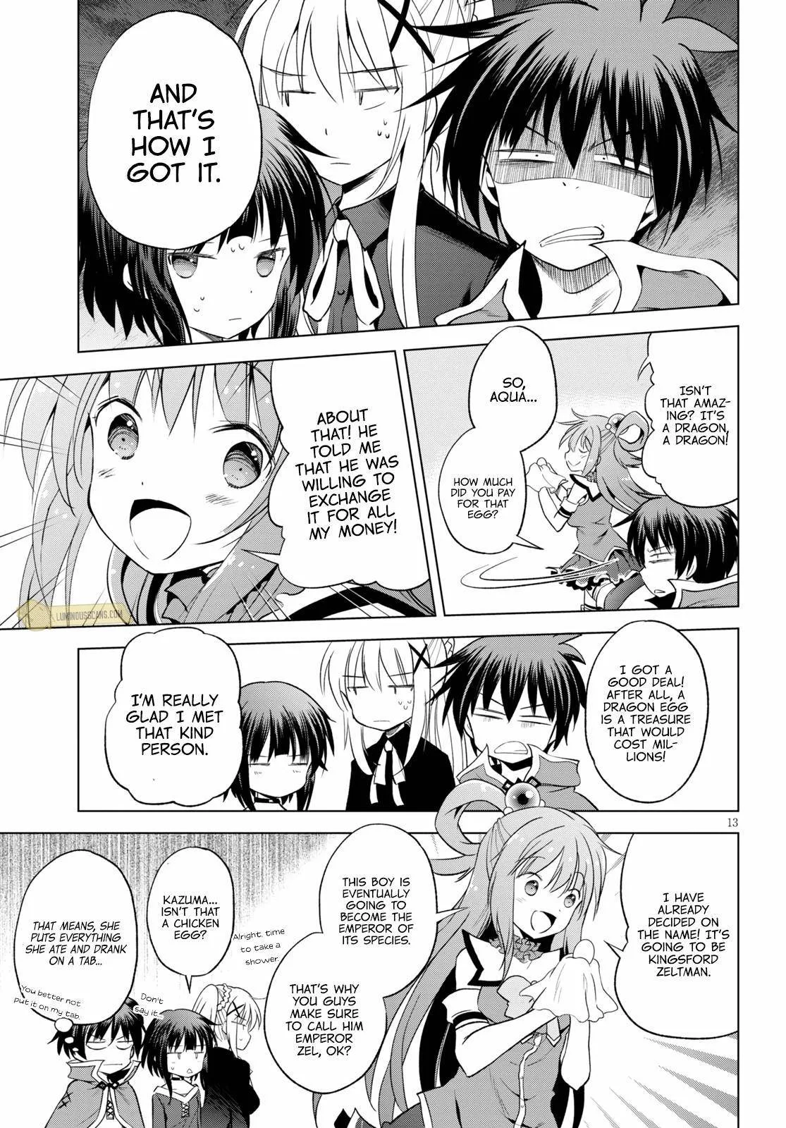 Kono Subarashii Sekai ni Bakuen wo! Chapter 67 page 15