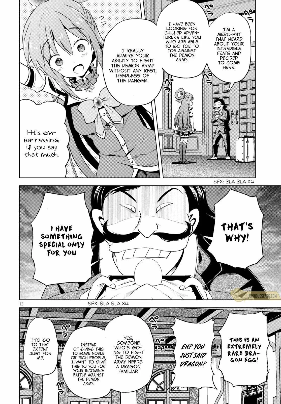 Kono Subarashii Sekai ni Bakuen wo! Chapter 67 page 14