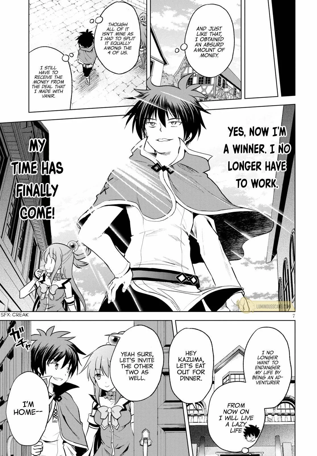Kono Subarashii Sekai ni Bakuen wo! Chapter 67 page 9