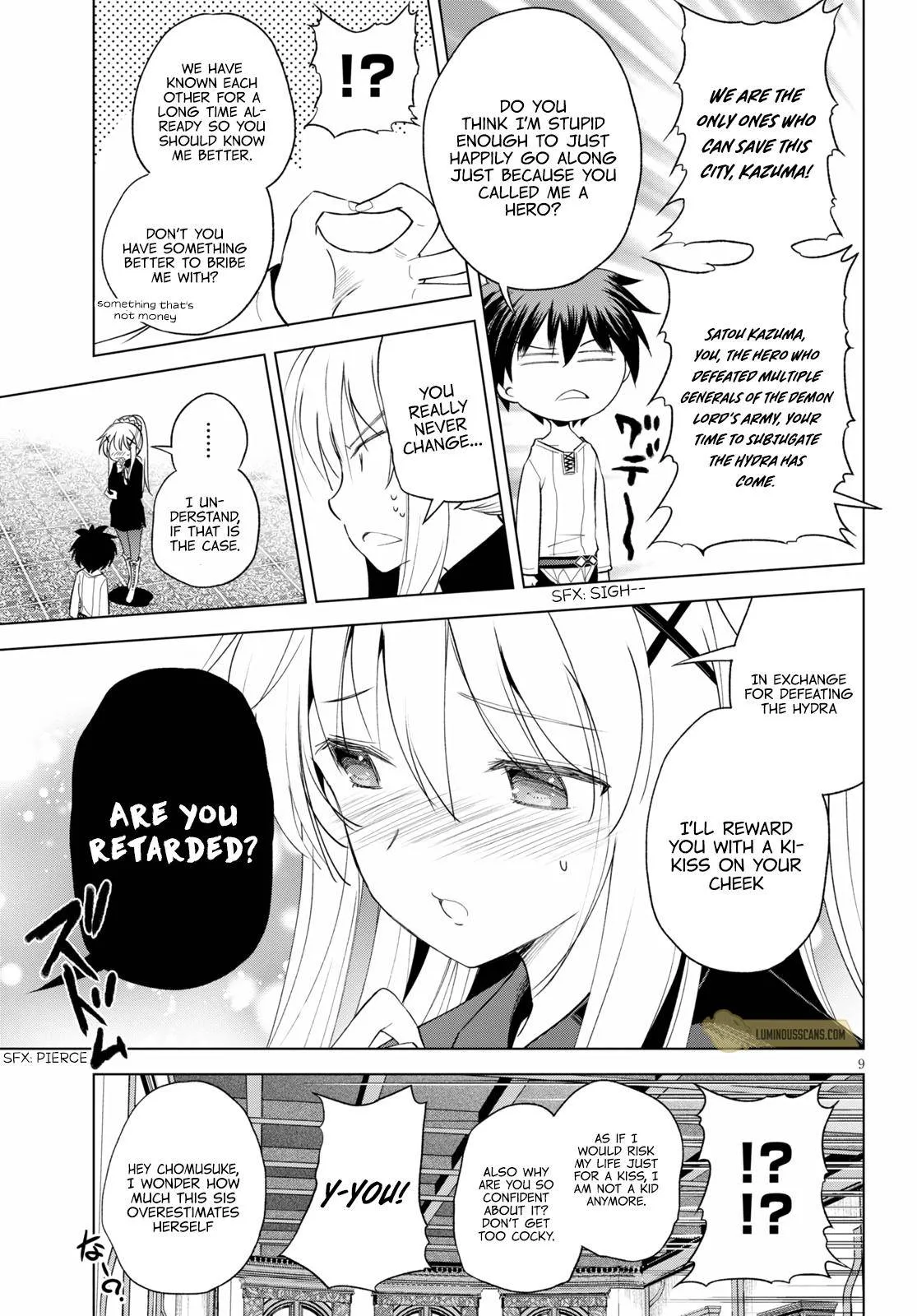 Kono Subarashii Sekai ni Bakuen wo! Chapter 68 page 13