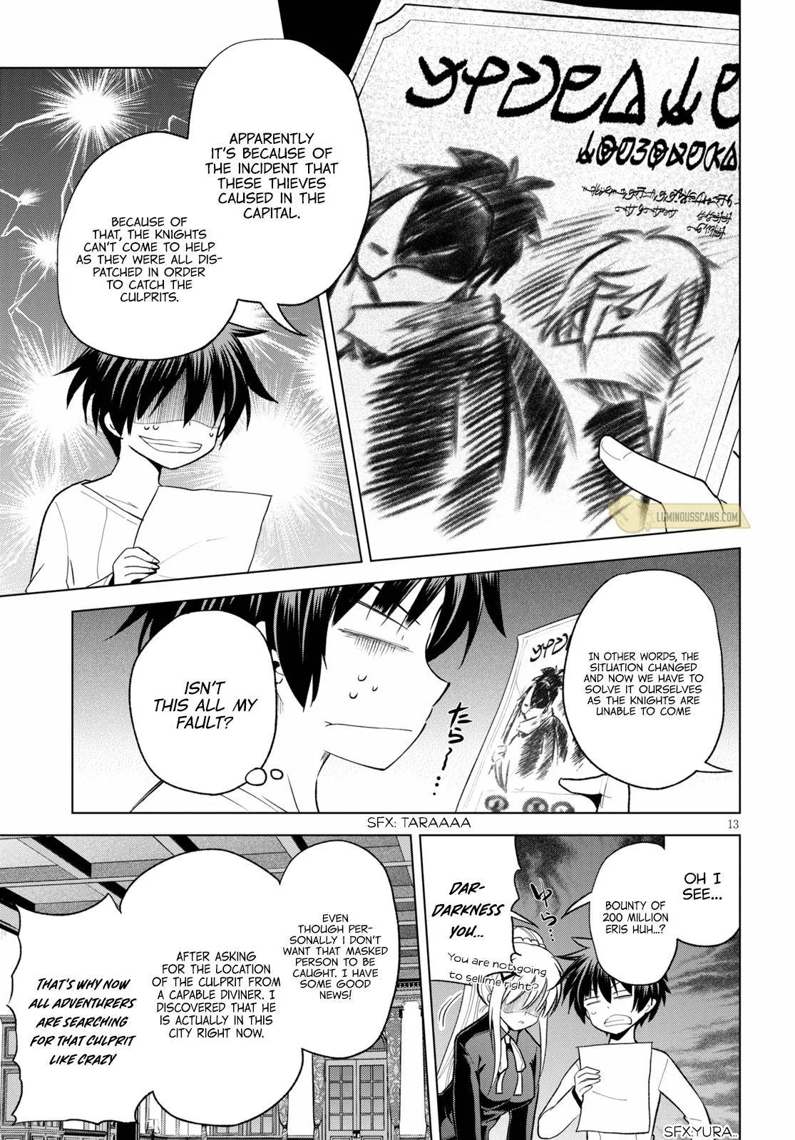 Kono Subarashii Sekai ni Bakuen wo! Chapter 69 page 15