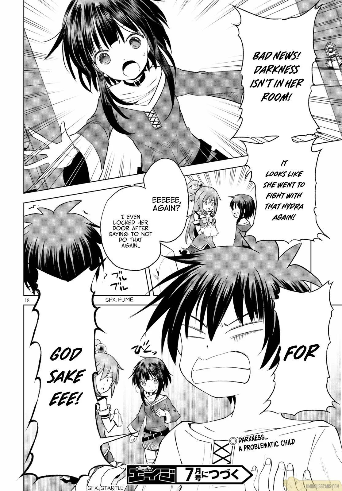 Kono Subarashii Sekai ni Bakuen wo! Chapter 69 page 20