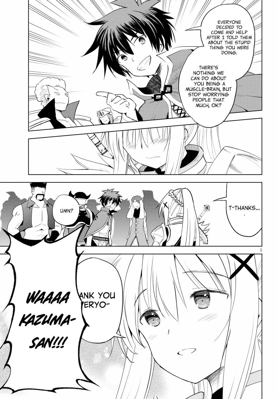 Kono Subarashii Sekai ni Bakuen wo! Chapter 70 page 5