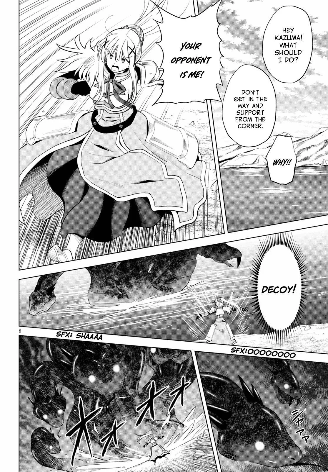 Kono Subarashii Sekai ni Bakuen wo! Chapter 70 page 8