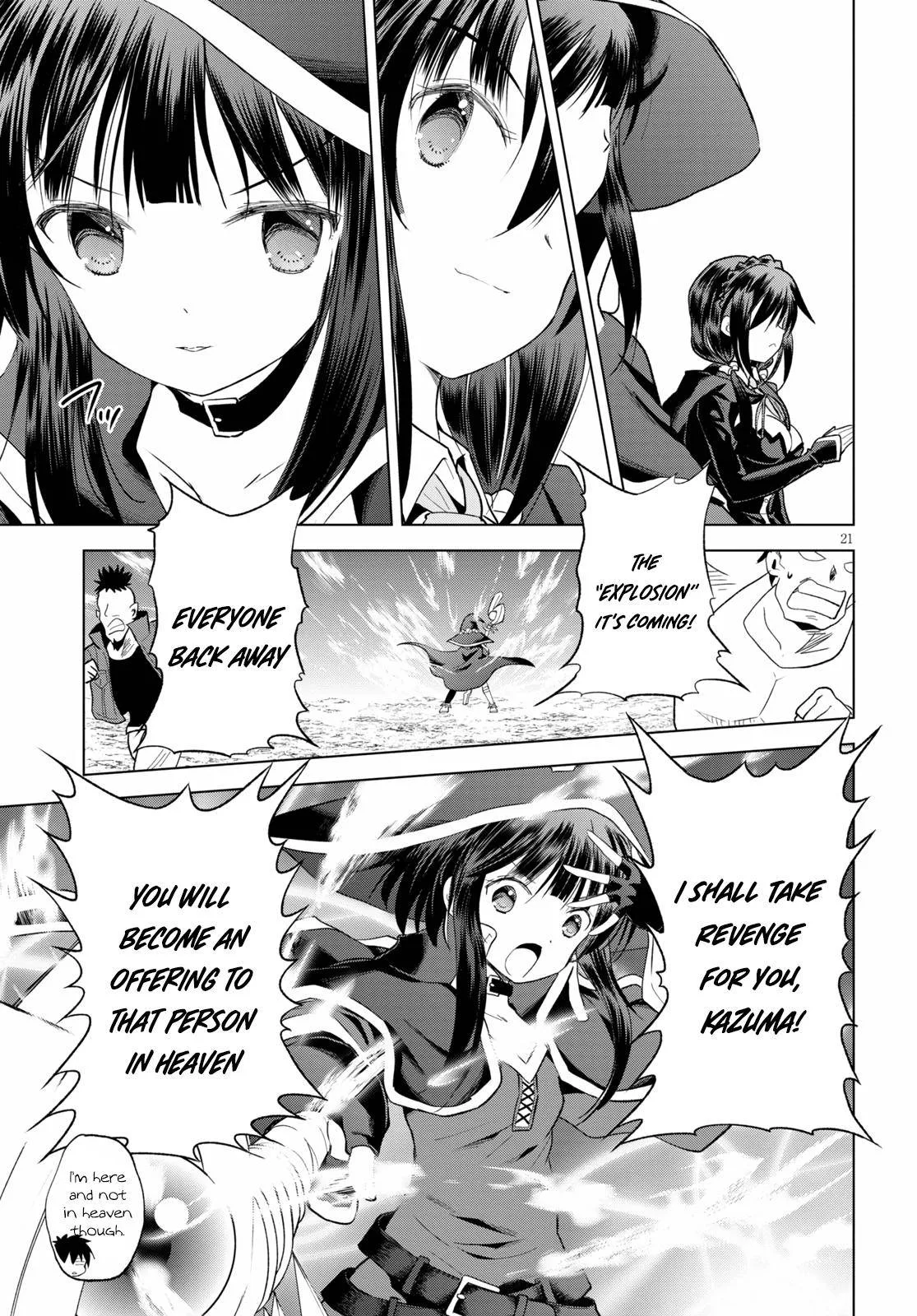 Kono Subarashii Sekai ni Bakuen wo! Chapter 70 page 21