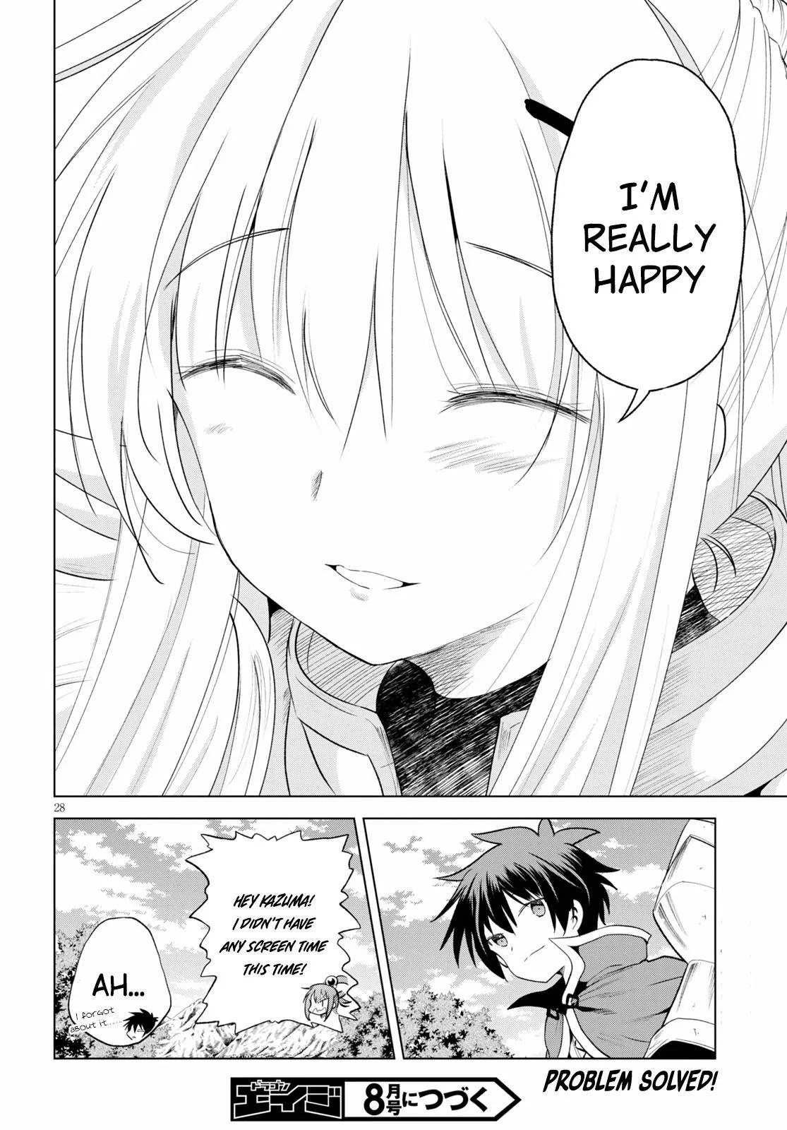 Kono Subarashii Sekai ni Bakuen wo! Chapter 70 page 28