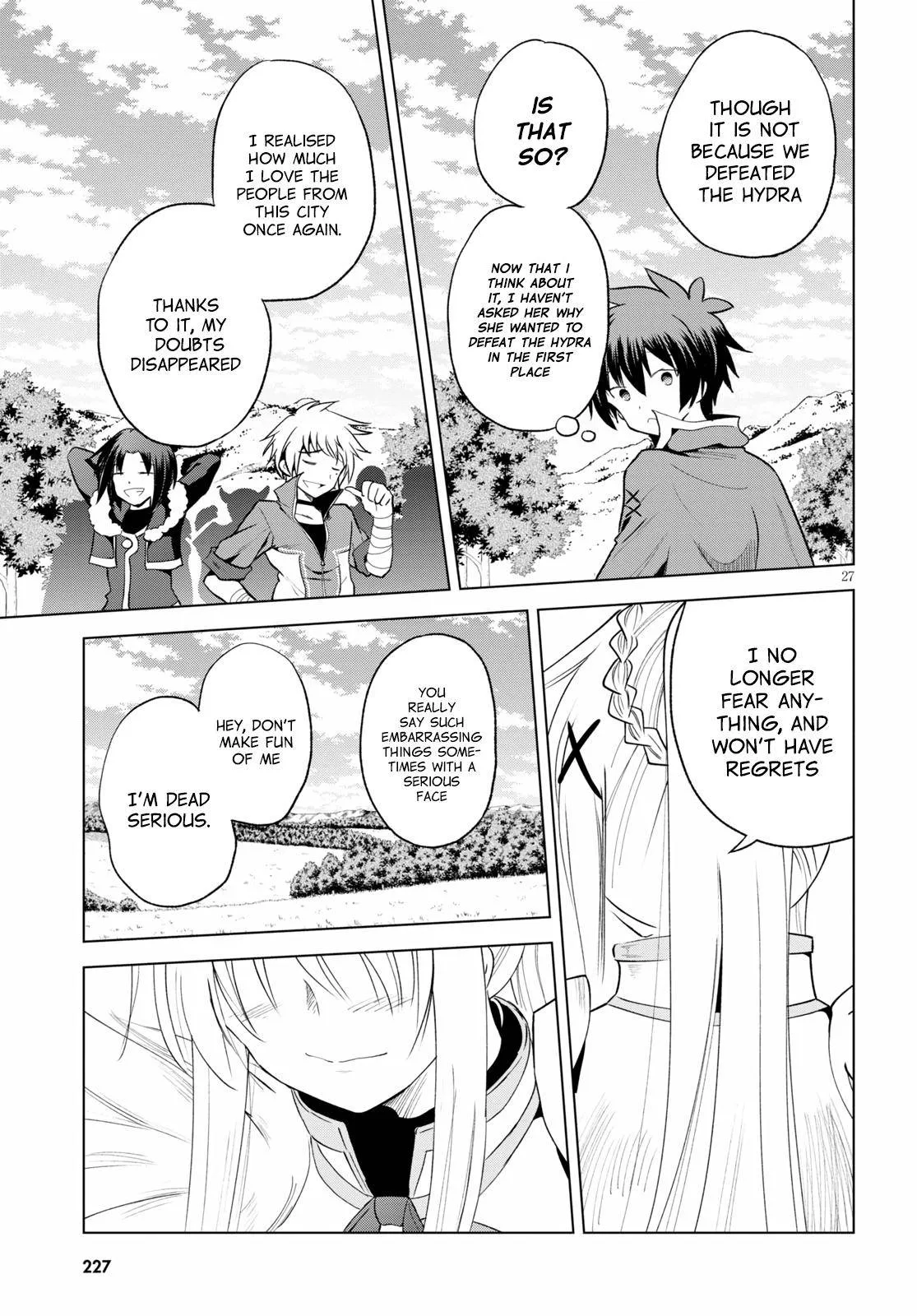 Kono Subarashii Sekai ni Bakuen wo! Chapter 70 page 27