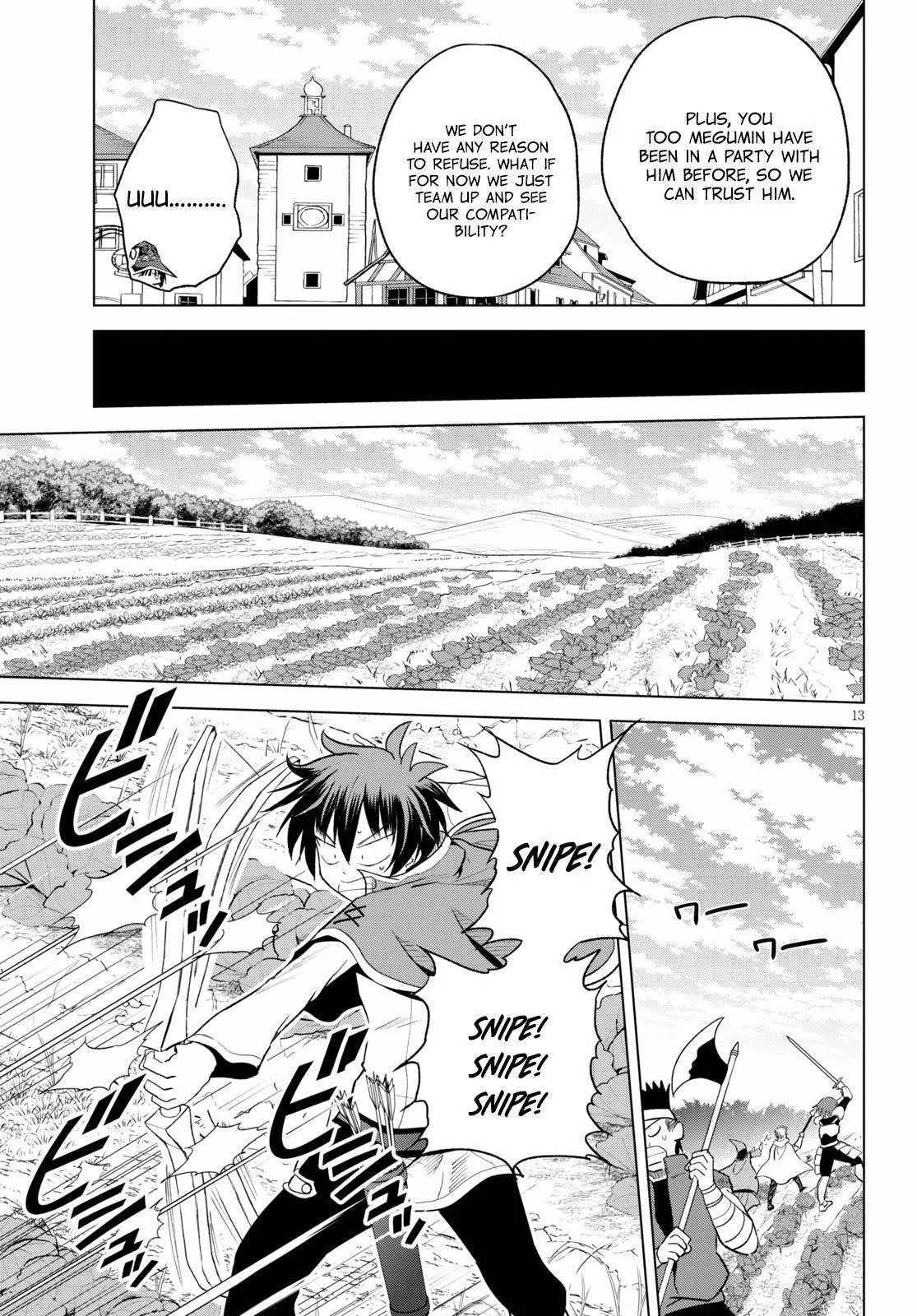Kono Subarashii Sekai ni Bakuen wo! Chapter 71 page 13