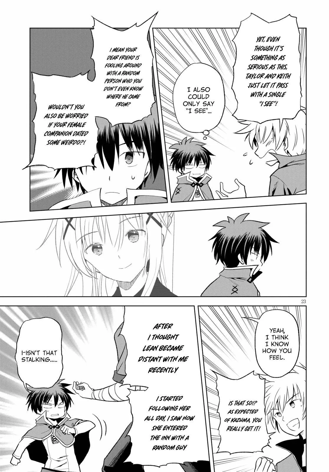 Kono Subarashii Sekai ni Bakuen wo! Chapter 71 page 23