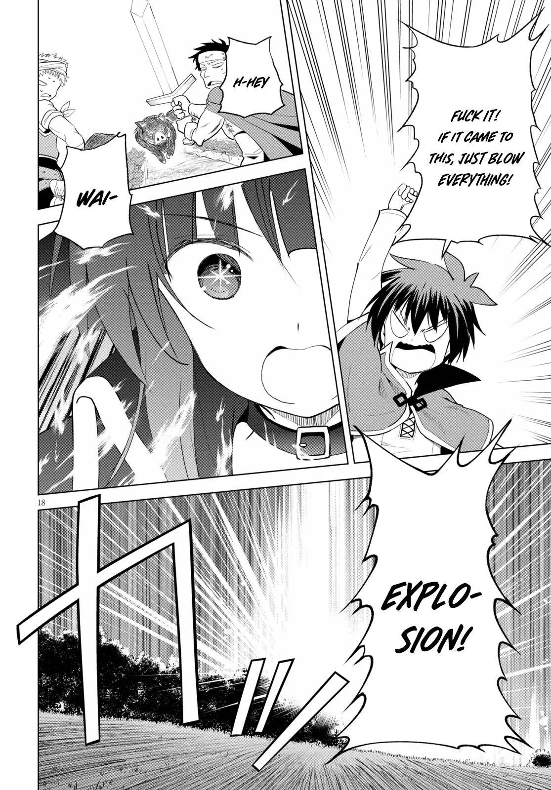 Kono Subarashii Sekai ni Bakuen wo! Chapter 71 page 18